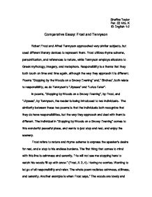 Comparison essays