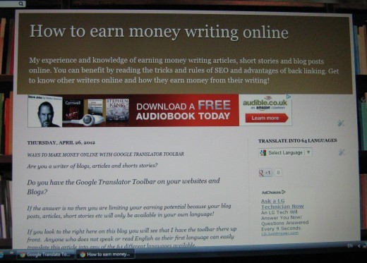 Earn money writing online