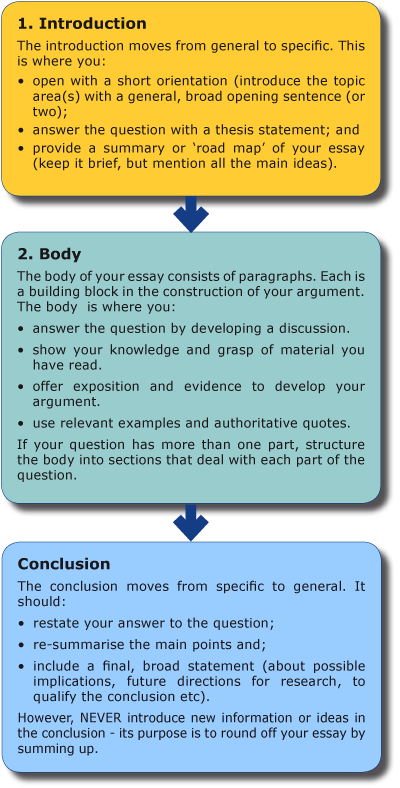 Essay on writing an essay