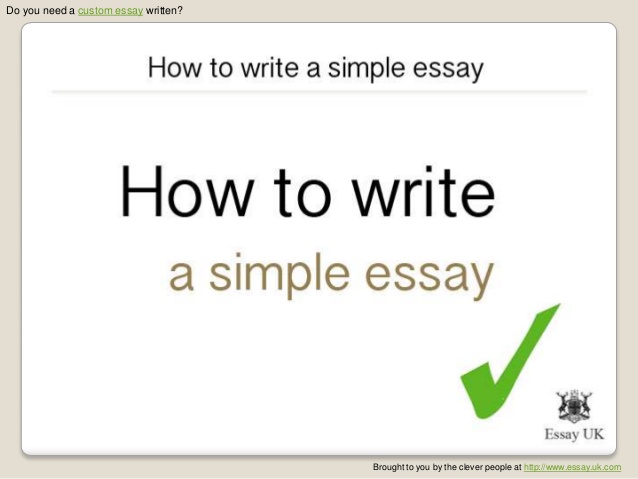 Help with writing an essay