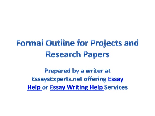 Research paper writing help